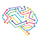 brain logo AI 30 percent scale